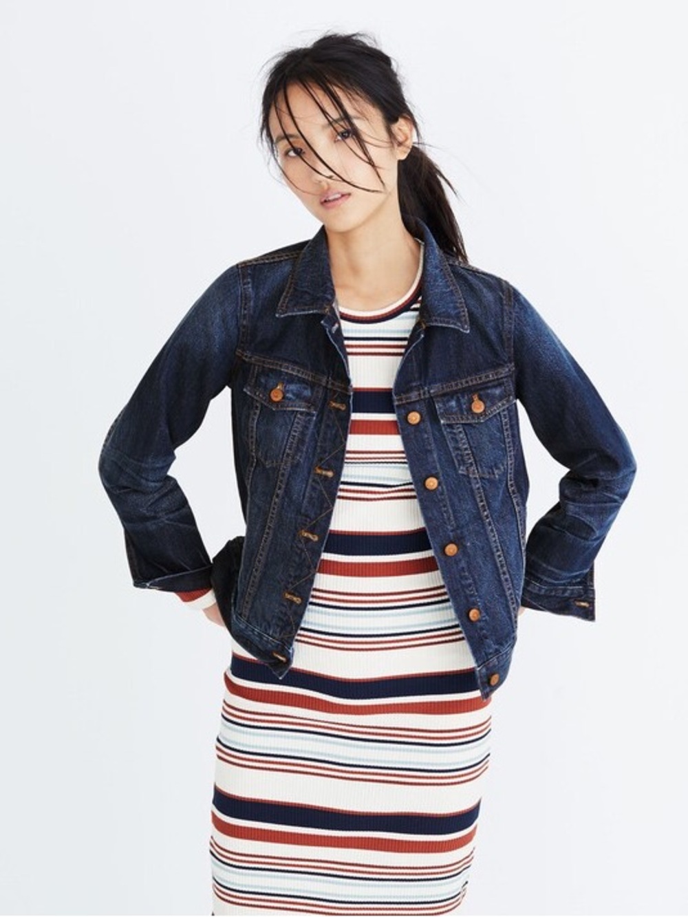 Madewell | The Jean Jacket | Briarwood Wash | Small